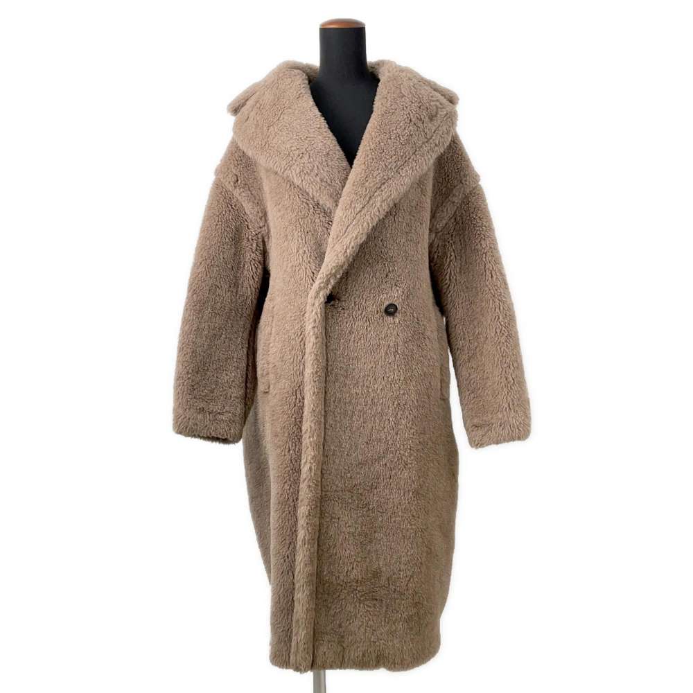 マックスマーラ ロングコート テディベア アルパカ カシミヤ 23101602336 レディースサイズS MaxMara コート 【安心保証】 【中古】 マックスマーラ コート マックスマーラ MaxMara