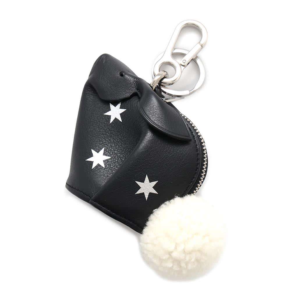 ロエベ バッグチャーム アニマルズ ラビット 199.30ST40 LOEWE コインケース ウサギ バニー 黒 【安心保証】 【中古】 ロエベ バッグチャーム ロエベ LOEWEのサムネイル