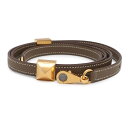 エルメス ショルダーストラップ クルー メドール エトゥープ/ゴールド金具 スイフト W刻印 HERMES ストラップ 【中古】 エルメス ショルダーストラップ...