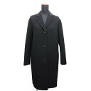 エルメス ロングコート カシミヤ レディースサイズ34 HERMES アパレル 黒 【安心保証】 【中古】 エルメス ロングコート エルメス レディース HER...