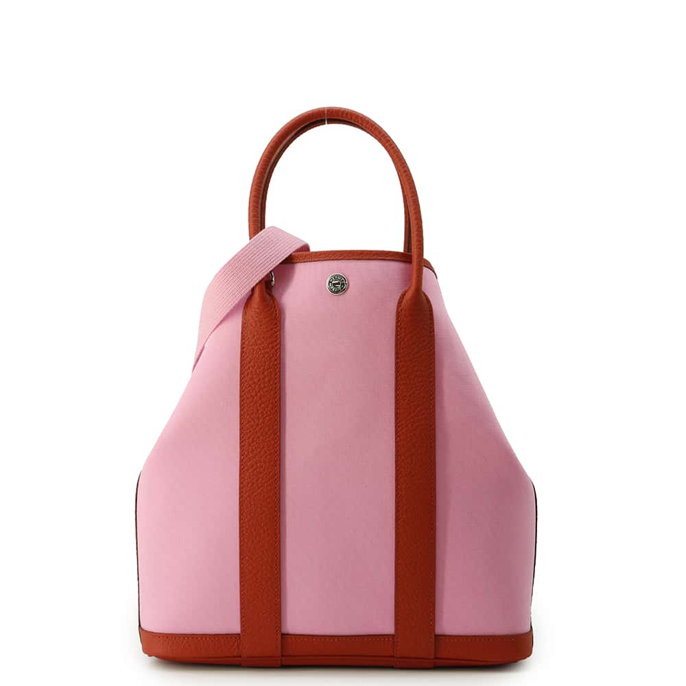 エルメス トートバッグ ガーデンファイルPM ピンク/ルージュデュセス/シルバー金具 トワルオフィシエ Y刻印 2wayショルダー 【中古】 エルメス バッグ エルメス レディース HERMES BAGのサムネイル