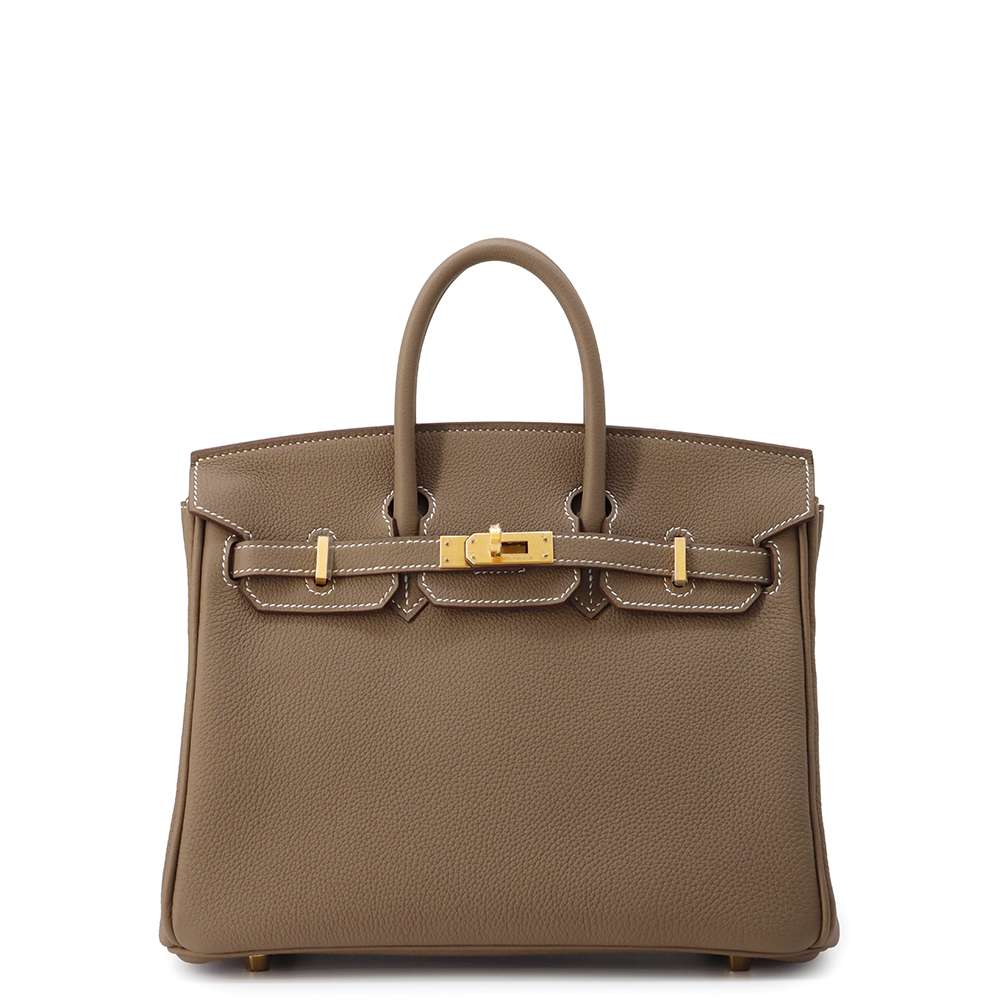 エルメス バーキン25 エトゥープ/マットゴールド金具 トゴ W刻印 HERMES Birkin ハンドバッグ 【中古】 エルメス バーキン エルメス バッグ エルメス レディース HERMES Birkin HERMES BAGのサムネイル