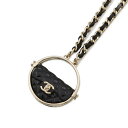 シャネル ネックレス バッグモチーフ ココマーク B23 C AB9852 CHANEL アクセサリー 黒 【安心保証】 【中古】 シャネル ネックレス シャネル レディース CHANEL(4)