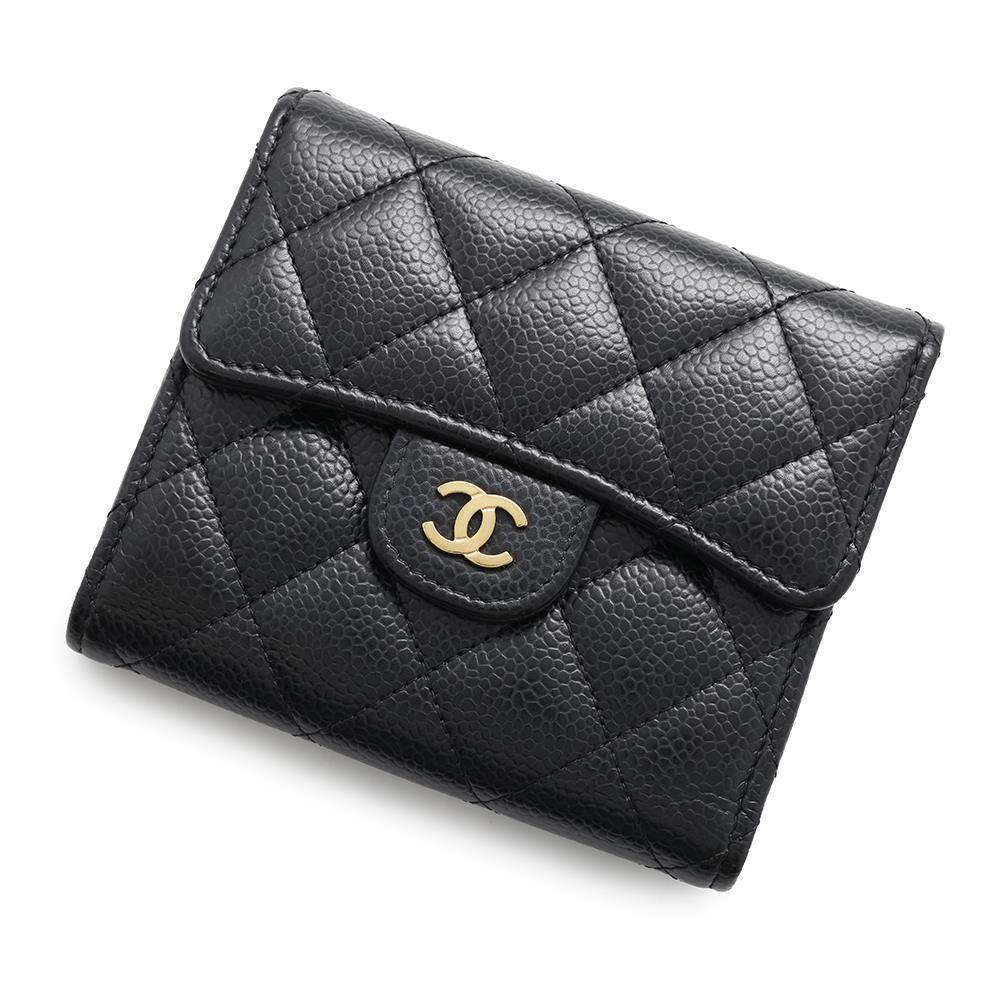 楽天市場】CHANEL スモールフラップ ウォレット(カラーブラック 楽天市場】CHANEL スモールフラップ ウォレット(カラーブラック