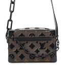 ルイヴィトン ショルダーバッグ モノグラム・タフタージュ ミニ・ソフトトランク M68970 LOUIS VUITTON 黒 ブラック 【安心保証】 【中古】 ...