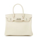 【決算セール開催中!】 エルメス バーキン30 クレ/シルバー金具 トゴ W刻印 HERMES Birkin ハンドバッグ エルメス バーキン エルメス バッグ...