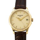 【決算セール開催中!】パテックフィリップ カラトラバ 5227J-001 PATEK PHILIPPE 腕時計 アイボリー文字盤 【安心保証】 【中古】 パテッ...