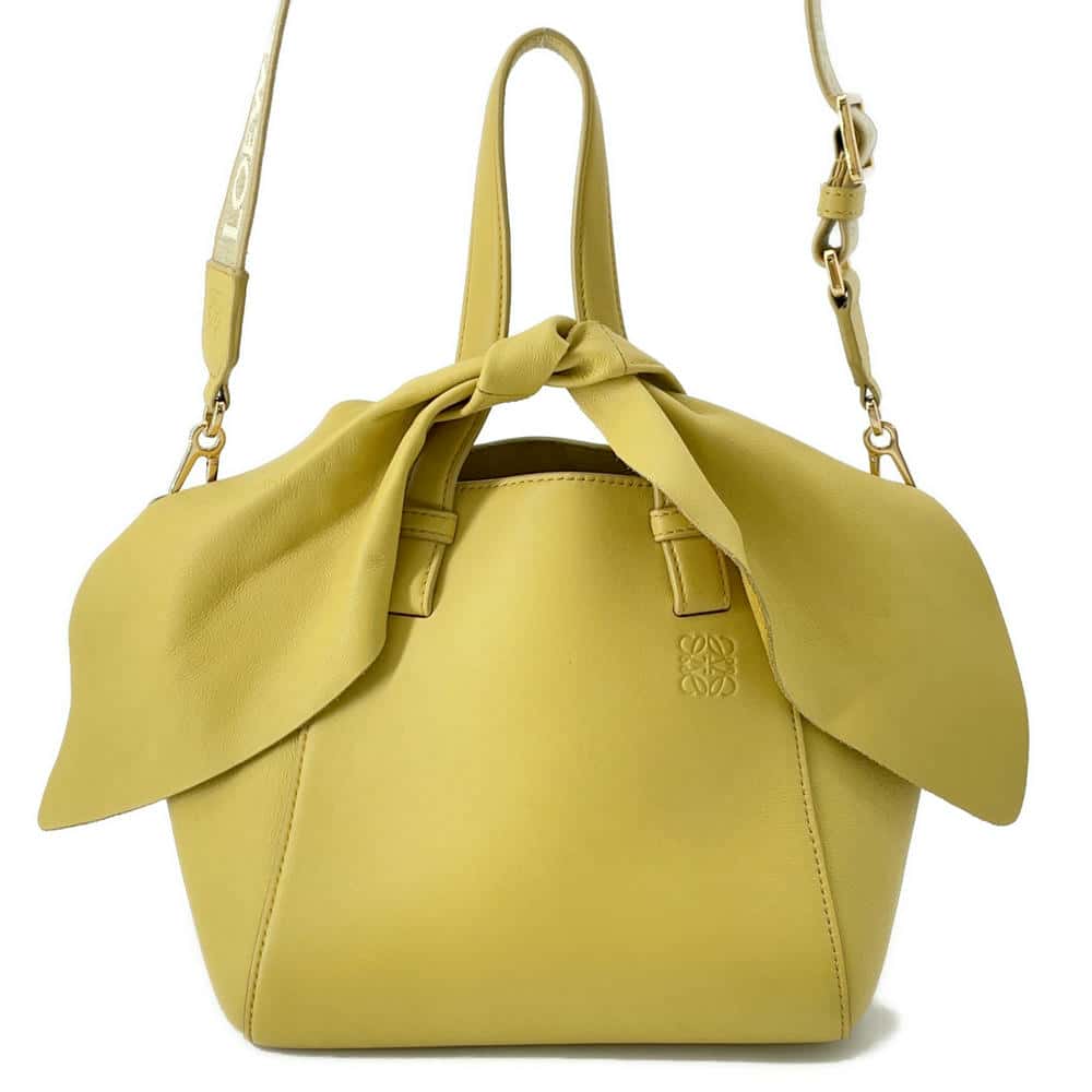 ロエベ ハンドバッグ ハンモック ナゲット バニー レザー A538H04X09 LOEWE 2way 【安心保証】 【中古】 ロエベ バッグ レディース LOEWE BAG