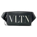 ヴァレンティノ・ガラヴァーニ ボディバッグ VLTNロゴ VY2B0A10WJW VALENTINO ベルトバッグ 黒 【安心保証】 【中古】 ヴァレンティノ・...