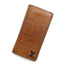ルイヴィトン 長財布 ポルトフォイユ・ブラザ アリゲーター LOUIS VUITTON 【安心保証】 【中古】 ルイ・ヴィトン 長財布 財布 LOUIS VUI...