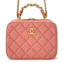 シャネル チェーンショルダーバッグ バニティバッグ ラムスキン AS3318 CHANEL ヴァニティ 【安心保証】 【中古】 シャネル バッグ レディース CHANEL BAG(4)