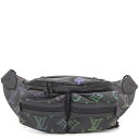 ルイヴィトン ボディバッグ モノグラム・スポットライト コメット・バムバッグ M22494 LOUIS VUITTON ブラック 黒 【安心保証】 【中古】 ル...