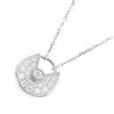カルティエ ネックレス アミュレット ドゥ カルティエ ネックレス XS パヴェダイヤモンド K18WG B3047300 Cartier ジュエリー 【安心保...
