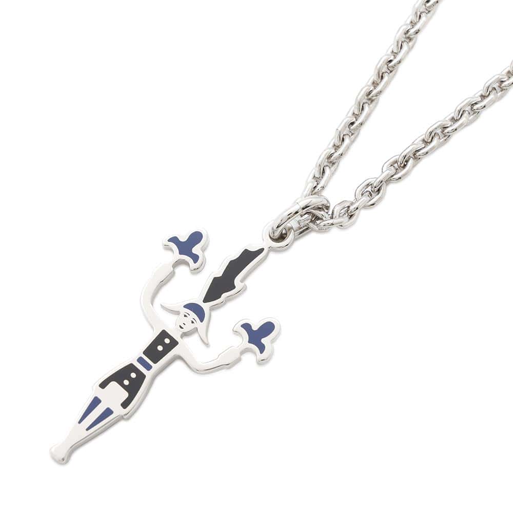 【決算セール開催中！】 エルメス ネックレス 花火師 カザックニュイ/シルバー金具 HERMES アクセサリー メンズ 【中古】 エルメス ネックレス HERMESのサムネイル