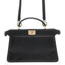 フェンディ ハンドバッグ ピーカブー アイシーユー イーストウエスト 8BN323 FENDI バッグ 2wayショルダーバッグ 黒 【安心保証】 【中古】 フェンディ バッグ フェンディ レディース FENDI BAG(4)