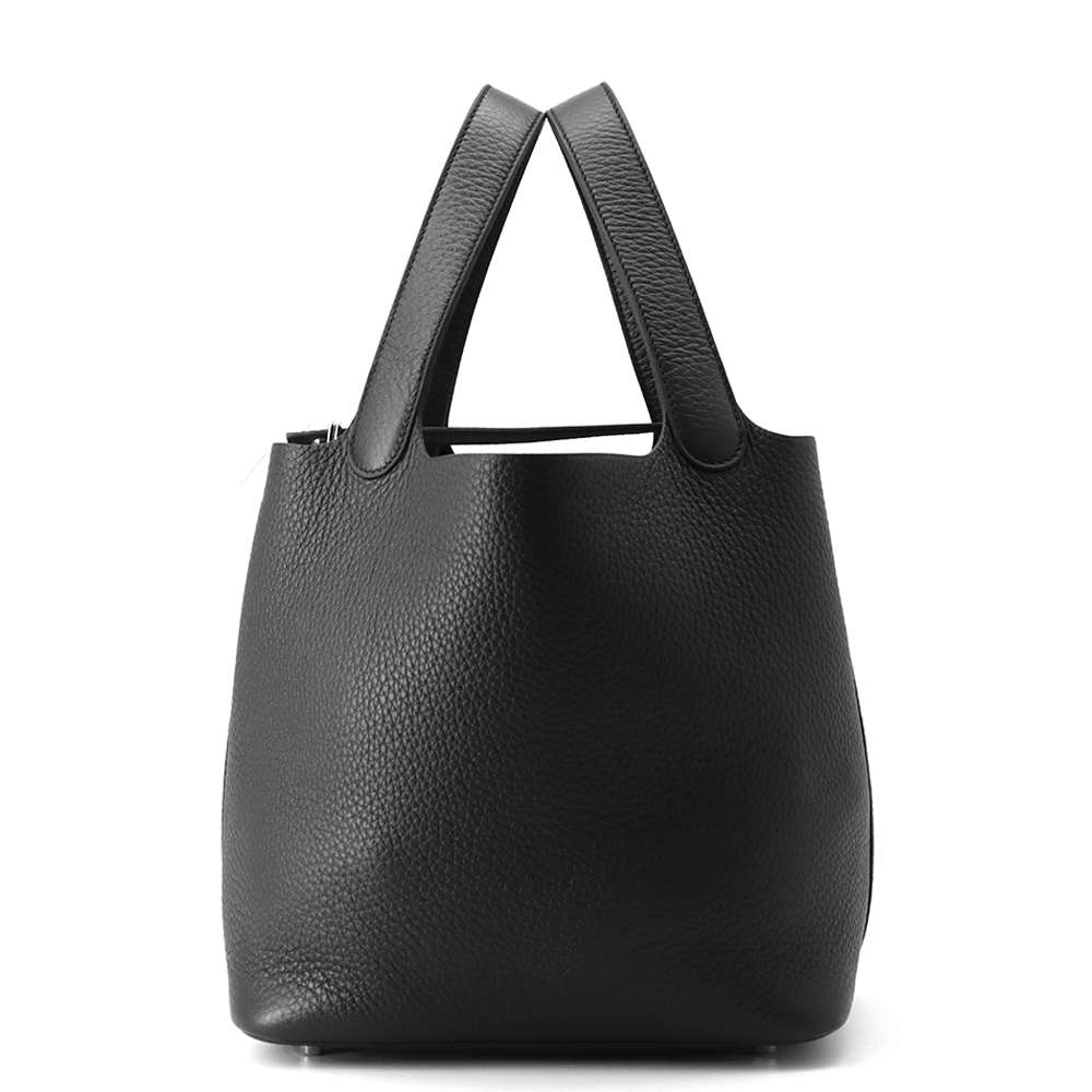 エルメス ハンドバッグ ピコタンロックMM ブラック/シルバー金具 トリヨンクレマンス K刻印 HERMES トートバッグ 黒 エルメス ピコタンロック ピコタン エルメス バッグ エルメス レディース HERMES Picotin Lock HERMES BAGのサムネイル