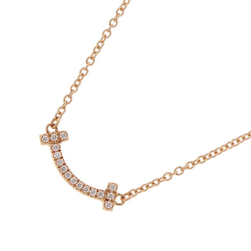 ティファニー ネックレス Tスマイル ミニ ダイヤ 計 0.03ct K18PGピンクゴールド 62617772 Tiffany&Co. ペンダント ジュエリー 【安心保証】 【中古】 ティファニー ネックレス Tiffany&Co. jewelry ティファニー ネックレス Tスマイル ミニ ダイヤ 計 0.03ct K18PGピンクゴールド 62617772 Tiffany&Co. ペンダント ジュエリー 【安心保証】 【中古】 ティファニー ネックレス Tiffany&Co. jewelry