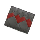 ボッテガヴェネタ カードケース イントレチャート クレジット カードケース レザー BOTTEGA VENETA ハート バレンタイン 【安心保証】 【中古】 ...