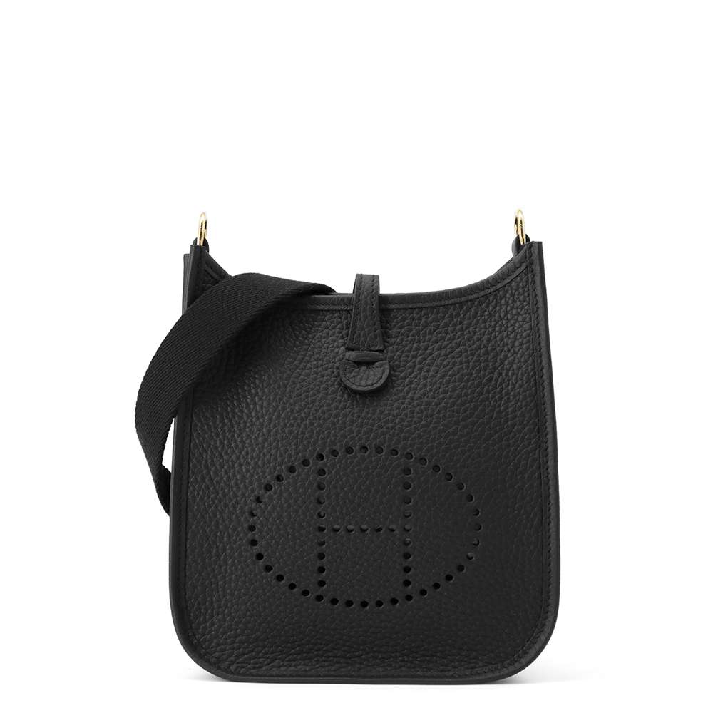 【決算セール開催中！】 エルメス エブリンTPM アマゾン ブラック/ゴールド金具 トリヨンクレマンス K刻印 黒 【中古】 エルメス エブリン エヴリン エルメス バッグ エルメス レディース HERMES Evelyne HERMES BAGのサムネイル