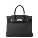 【決算セール開催中!】エルメス バーキン30 ブラック/シルバー金具 トゴ K刻印 HERMES Birkin ハンドバッグ 黒 エルメス バーキン エルメス ...