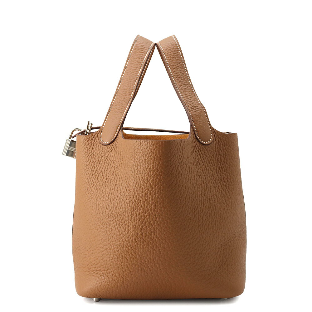 【決算セール開催中！】 エルメス ハンドバッグ ピコタンロックPM ゴールド/シルバー金具 トリヨンクレマンス K刻印 エルメス ピコタンロック ピコタン エルメス バッグ エルメス レディース HERMES Picotin Lock HERMES BAGのサムネイル