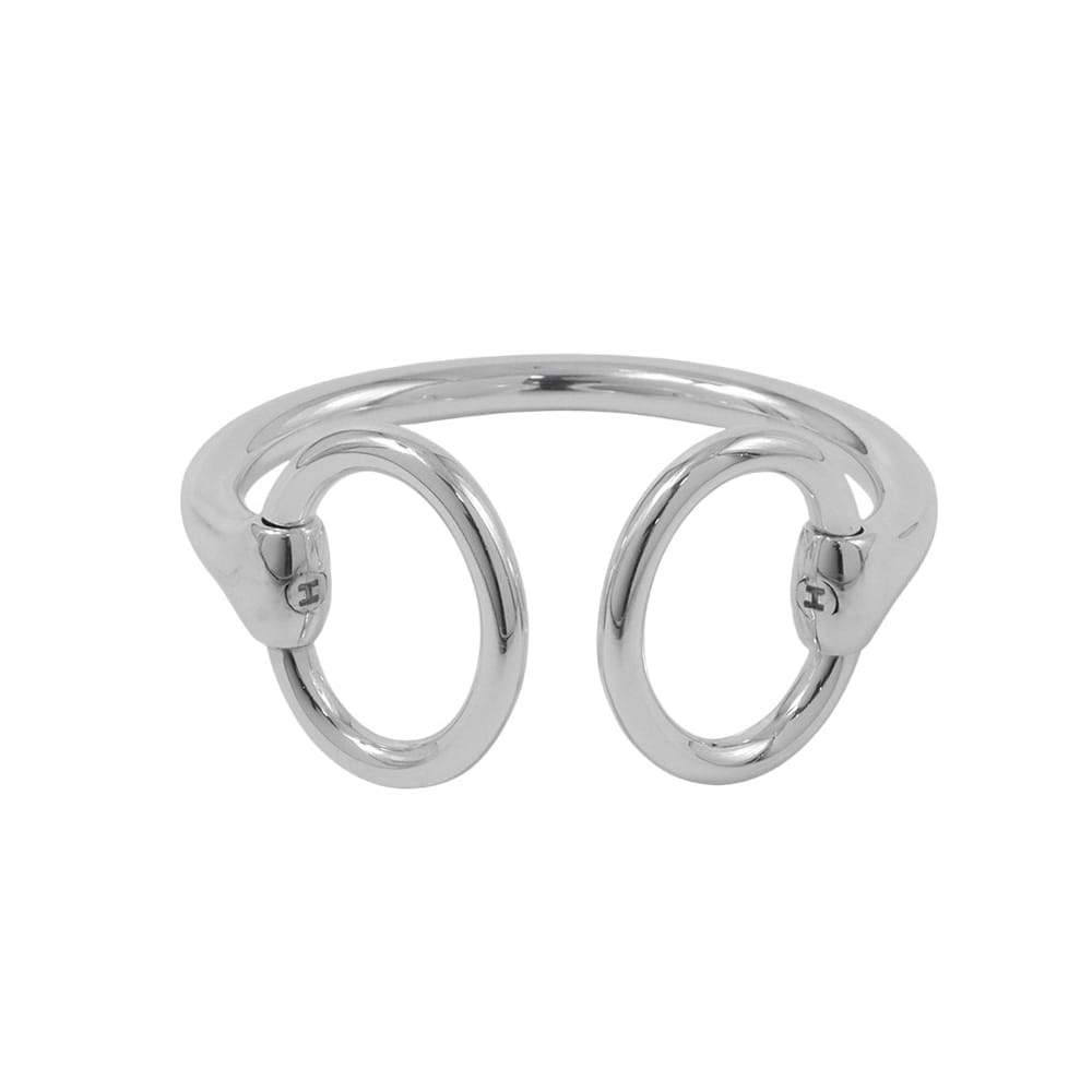 【決算セール開催中！】 エルメス バングル ナウシカ SV925シルバー HERMES ブレスレット ジュエリー 【安心保証】 【中古】 エルメス バングル HERMES jewelryのサムネイル