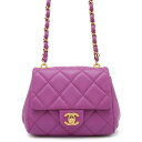 シャネル チェーンショルダーバッグ マトラッセ ココマーク ラムスキン CHANEL バッグ 【安心保証】 【中古】 シャネル バッグ シャネル レディース CHANEL BAG