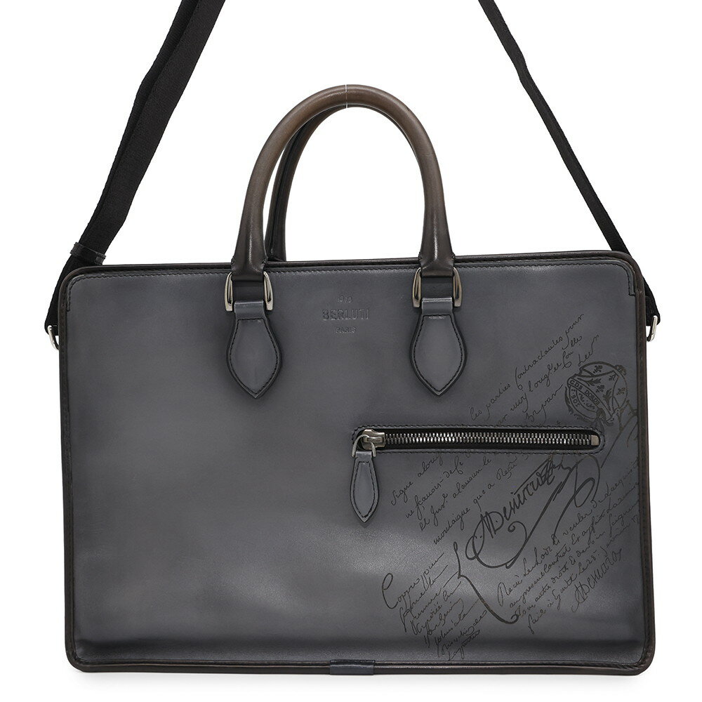 海外希少 Berluti 直営 カーフレザー 2Way ショルダー 10446874-01.jpg