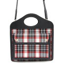 バーバリー ハンドバッグ ポケットバッグ レザー ナイロン 8035841 BURBERRY 2wayショルダーバッグ 黒 【安心保証】 【中古】 バーバリー バッグ バーバリー レディース BURBERRY BAG