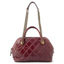 【決算セール開催中!】シャネル ハンドバッグ マトラッセ ココマーク レザー CHANEL ボーリングバッグ ショルダーバッグ 【安心保証】 【中古】 シャネル バッグ CHANEL BAG