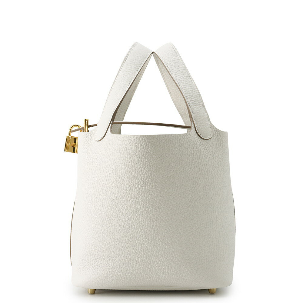 エルメス ハンドバッグ ピコタンロックPM グリスペール/ゴールド金具 トリヨンクレマンス W刻印 HERMES トートバッグ エルメス ピコタンロック ピコタン エルメス バッグ エルメス レディース HERMES Picotin Lock HERMES BAGのサムネイル