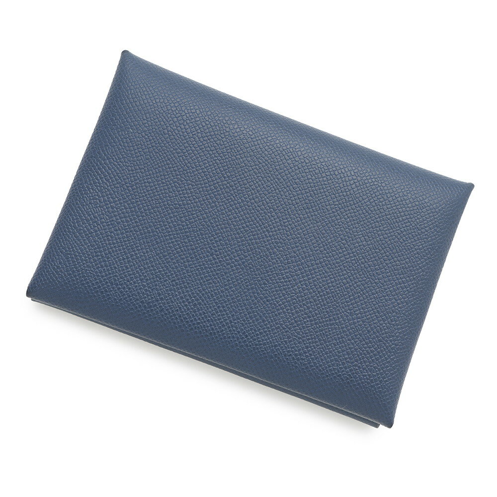エルメス コインケース カルヴィ デュオ ディープブルー/シルバー金具 ヴォーマダム W刻印 財布 【中古】 エルメス コインケース HERMES WALLETのサムネイル