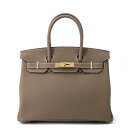 【決算セール開催中!】エルメス バーキン30 エトゥープ/ゴールド金具 トゴ K刻印 HERMES Birkin ハンドバッグ エルメス バーキン エルメス バ...