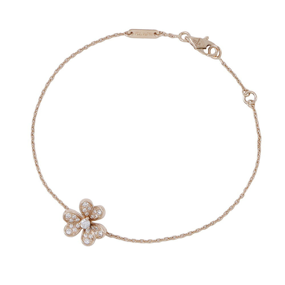 ヴァンクリーフ&アーペル ブレスレット フリヴォル ミニモデル ダイヤモンド 25P 0.22ct K18PGピンクゴールド VCARP7RD00 【安心保証】 【中古】 ヴァンクリーフ&アーペル フリヴォル ダイヤモンド Van Cleef & Arpels ヴァンクリ 中古のサムネイル