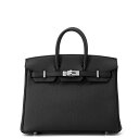 エルメス バーキン25 ブラック/シルバー金具 トゴ K刻印 黒 HERMES Birkin ハンドバッグ 黒 エルメス バーキン エルメス バッグ エルメス ...