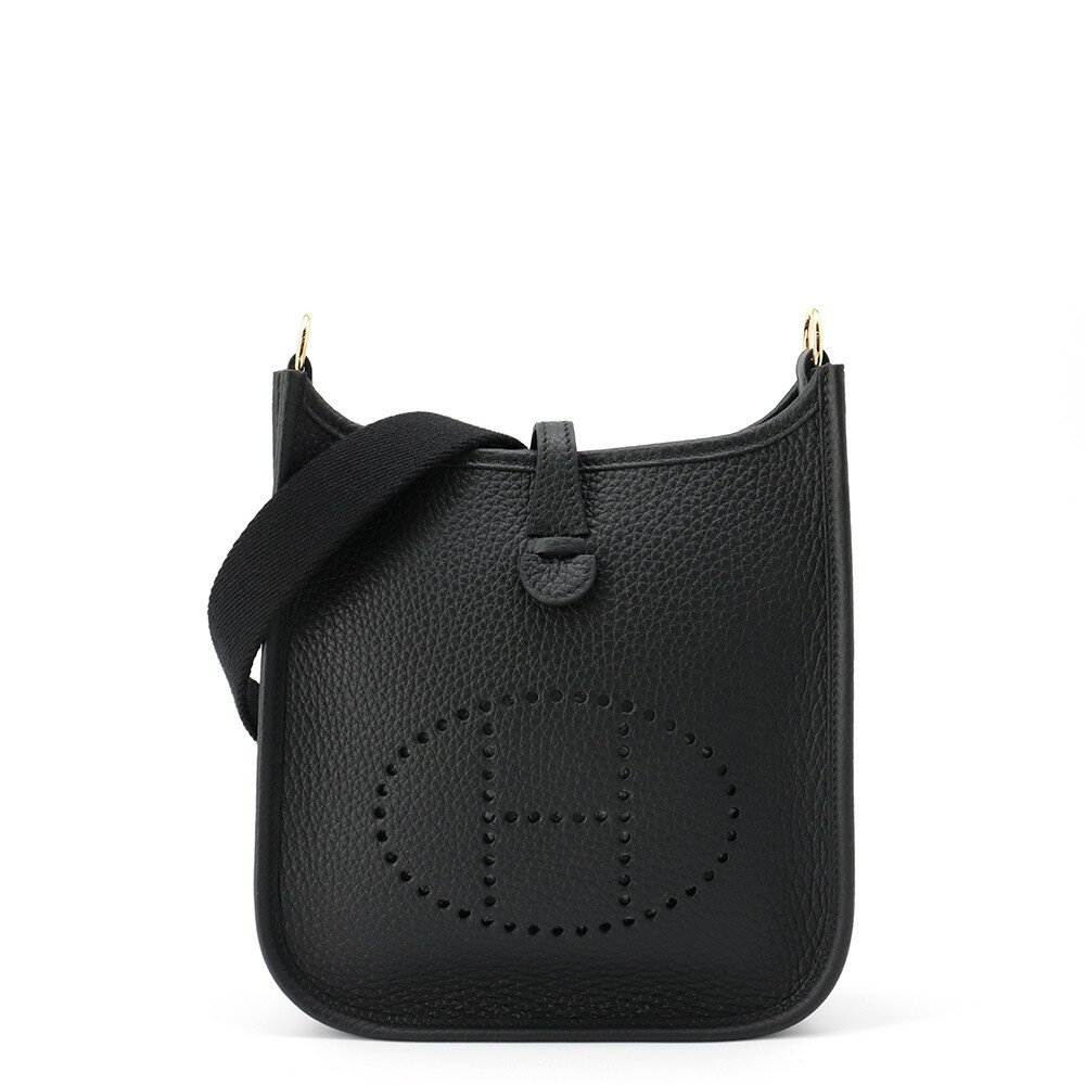 エルメス エブリンTPM アマゾン ブラック/ゴールド金具 トリヨンクレマンス K刻印 黒 エルメス エブリン エヴリン エルメス バッグ エルメス レディース HERMES Evelyne HERMES BAGのサムネイル