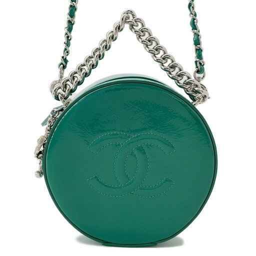 シャネル チェーンショルダーバッグ ラウンド アズアース パテント A91946 CHANEL 【安心保証】 【中古】 シャネル バッグ レディース CHANEL BAG シャネル チェーンショルダーバッグ ラウンド アズアース パテント A91946 CHANEL 【安心保証】 【中古】 シャネル バッグ レディース CHANEL BAG
