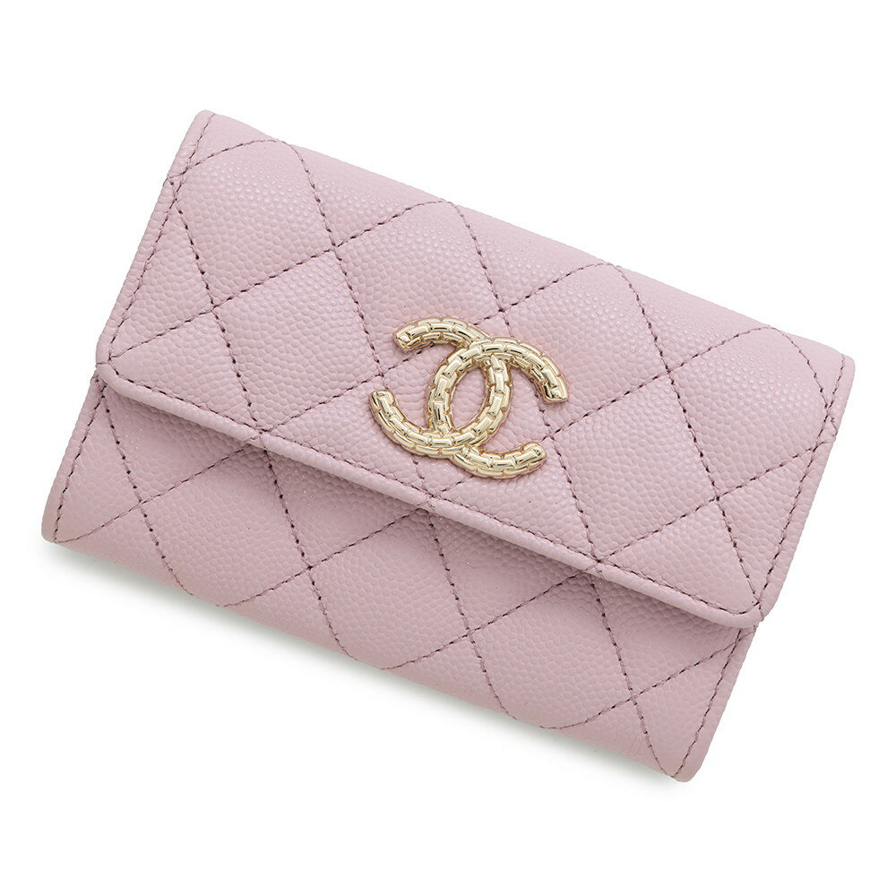 シャネル カードケース マトラッセ ココマーク キャビアスキン AP3187 CHANEL 財布 【中古】 シャネル カードケース CHANEL CARDのサムネイル