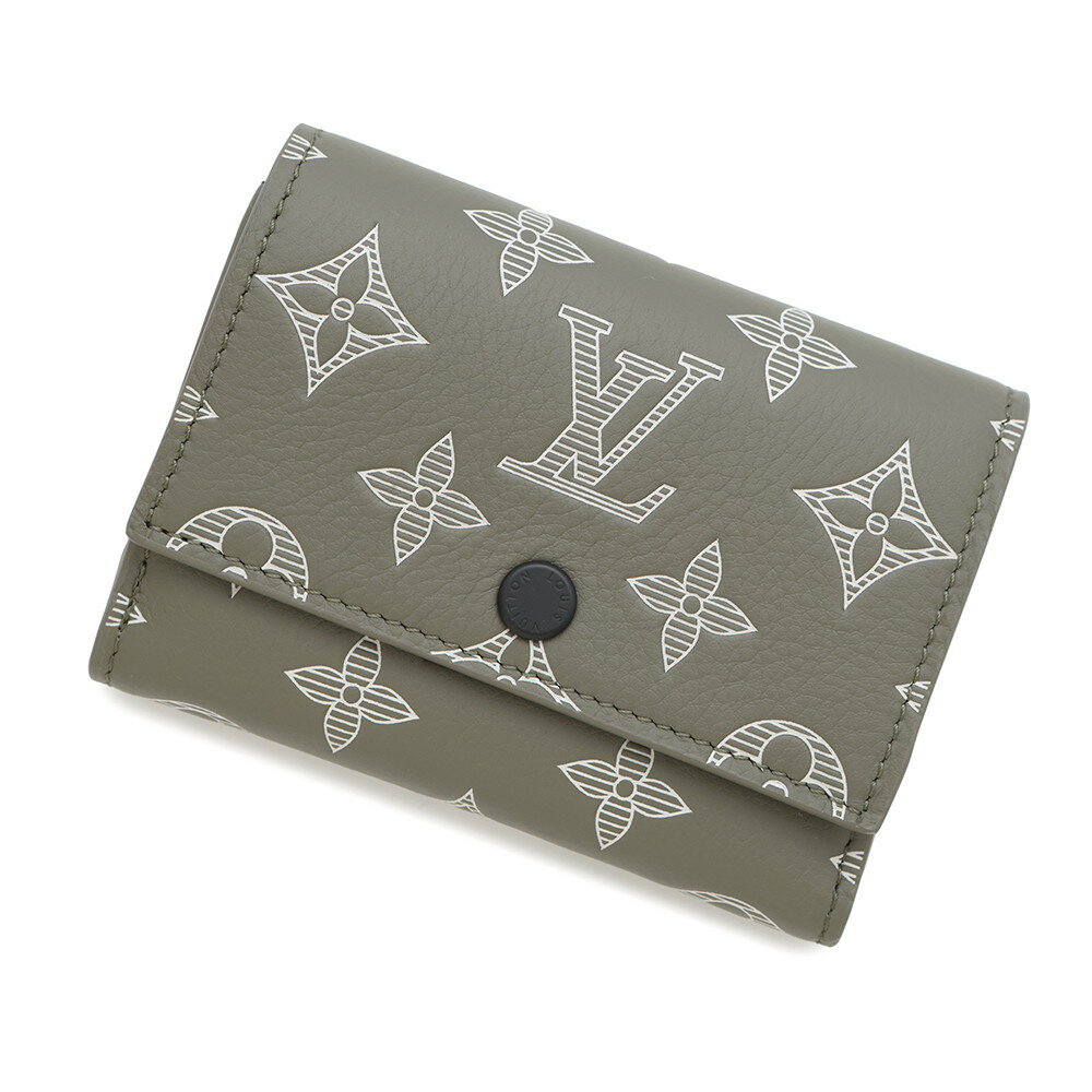 ルイヴィトン 財布 モノグラム・シャドウ ヴィクター・ウォレット M13216 LOUIS VUITTON 三つ折り財布 ルイ・ヴィトン 財布 ルイ ヴィトン LOUIS VUITTON WALLETのサムネイル