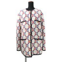 グッチ ジャケット GG ノーカラー ツイード レディースサイズ42 569926 GUCCI アウター 【中古】 グッチ アウター グッチ GUCCI APPAREL