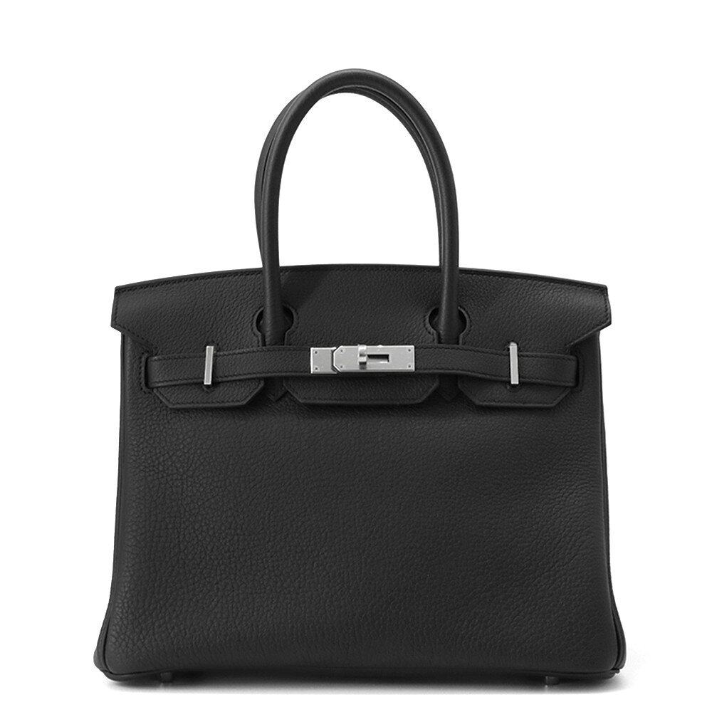 エルメス バーキン30 ブラック/シルバー金具 トゴ K刻印 HERMES Birkin ハンドバッグ 黒 エルメス バーキン エルメス バッグ エルメス レディース HERMES Birkin HERMES BAGのサムネイル