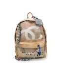シャネル リュック アクト2 グラフィティ ココマーク キャンバス A92352 CHANEL バックッパック 【安心保証】 【中古】 シャネル バッグ レディース CHANEL BAG