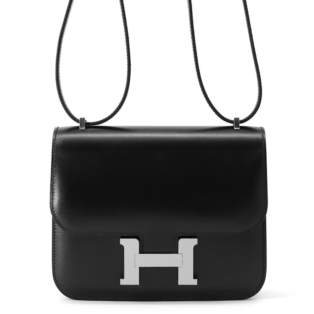 エルメス ミニ コンスタンス3 ミロワール ブラック/シルバー金具 ボックスカーフ K刻印 HERMES Constance 黒 エルメス コンスタンス エルメス バッグ エルメス レディース HERMES Constance HERMES BAGのサムネイル