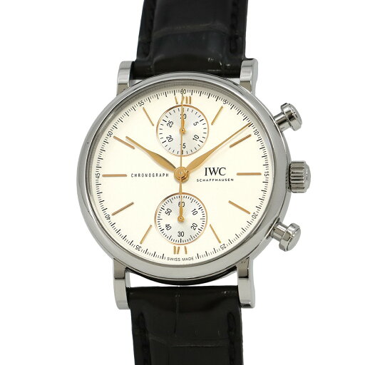 IWC ポートフィノ・クロノグラフ 39 IW391406 腕時計 シルバー文字盤 【安心保証】 【中古】 IWC ポートフィノ IWC 中古 IWC ポートフィノ・クロノグラフ 39 IW391406 腕時計 シルバー文字盤 【安心保証】 【中古】 IWC ポートフィノ IWC 中古