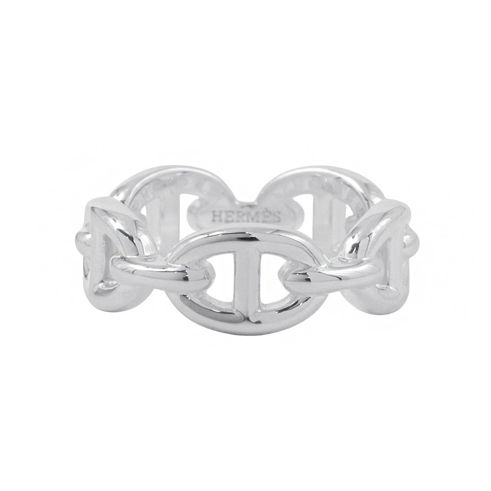 エルメス リング シェーヌダンクル アンシェネPM Enchainee SV925シルバー リングサイズ54 HERMES ジュエリー 指輪 【中古】 エルメス リング ジュエリー HERMESのサムネイル