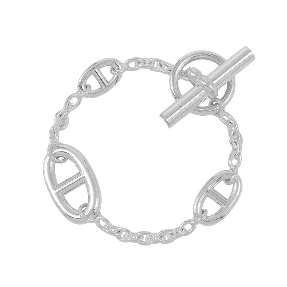 エルメス ブレスレット シェーヌダンクル ファランドール SV925シルバー サイズSH HERMES ジュエリー 【安心保証】 【中古】 エルメス ファランドール HERMESのサムネイル