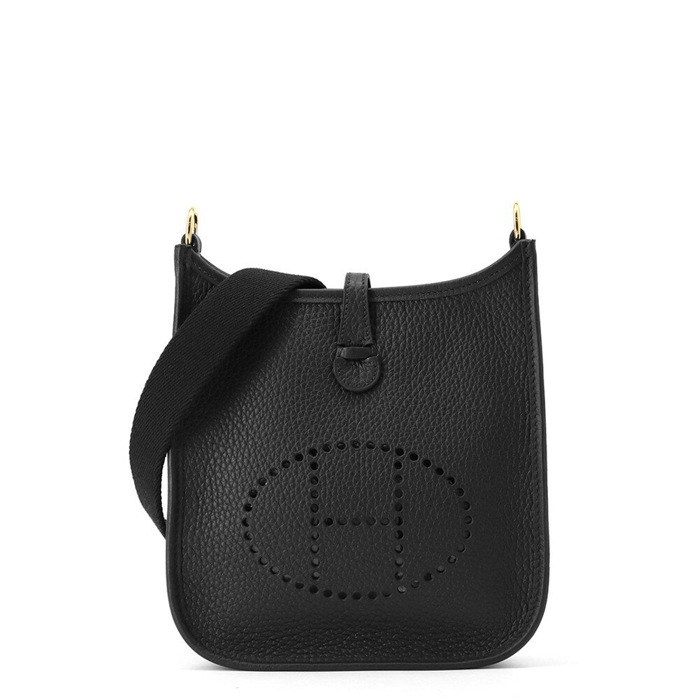 エルメス ショルダーバッグ エブリンTPM 111cm ブラック/ゴールド金具 トリヨンクレマンス W刻印 HERMES 黒 【中古】 エルメス エブリン エヴリン エルメス バッグ エルメス レディース HERMES Evelyne HERMES BAGのサムネイル