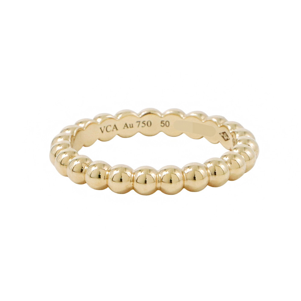 ヴァンクリーフ&アーペル リング ペルレ ゴールドパール ミディアム K18YGイエローゴールド サイズ50 VCARO3Y550/VCARO3Y500 指輪 【中古】 ヴァンクリーフ&アーペル ペルレ Van Cleef & Arpels ヴァンクリ 中古のサムネイル