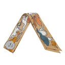 エルメス スカーフ ツイリー 千と一のウサギ Mille et Un Lapins HERMES シルクツイル 2023秋冬 【中古】 エルメス スカーフ エルメス ツイリー HERMES SCARF TWILLY