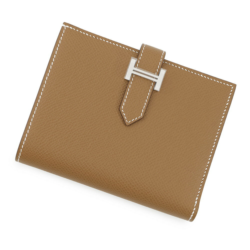 エルメス 二つ折り財布 ベアンコンパクト ゴールド/シルバー金具 エプソン W刻印 財布 エルメス 財布 エルメス HERMES WALLETのサムネイル